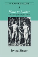 The Nature of Love: Plato to Luther 