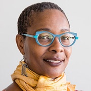 Portrait of MIT Professor Kenda Mutongi