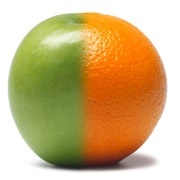 Apple - Orange combination 