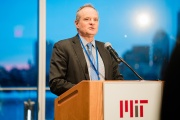 Simon Johnson delivers remarks at the MIT Shaping the Future of Work Launch Event.