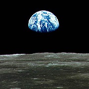 earth from moon 