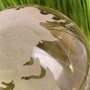 transparent globe 