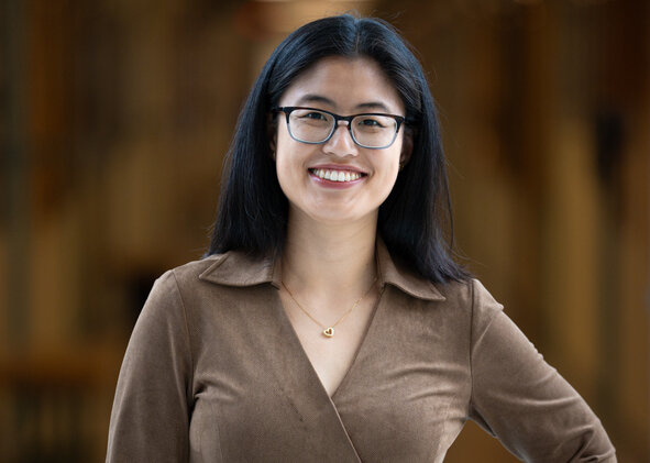 Economics doctoral student Whitney Zhang