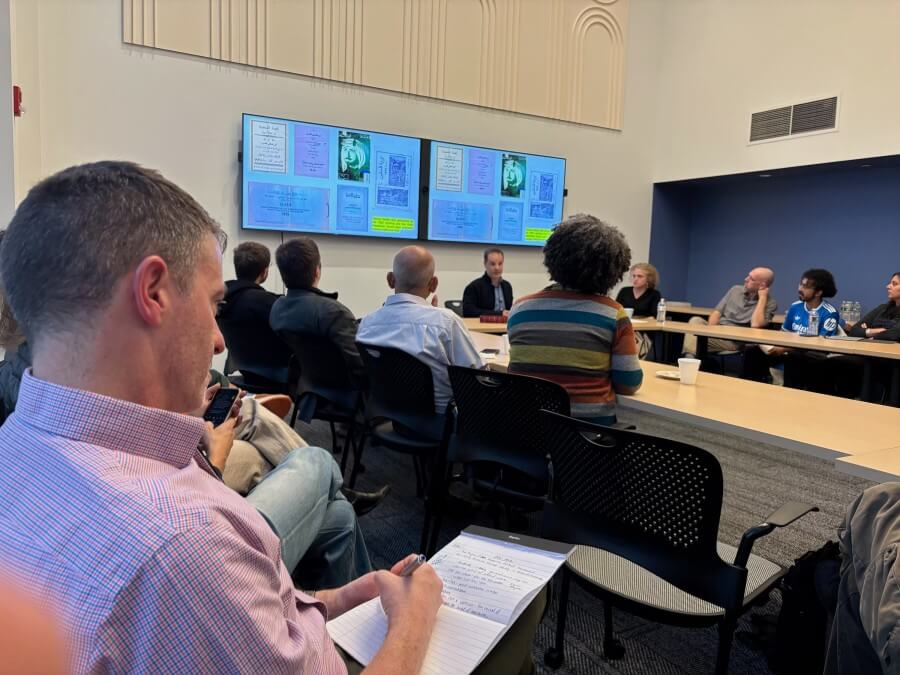 Fadi Asla delivers inaugural History of Now postdoctoral lecture